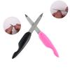 Stainless Steel Folding Nail File Exfoliating Tool Nail Tool