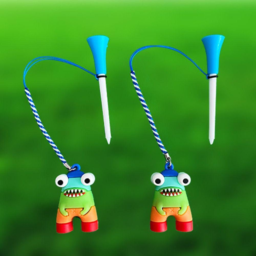 Astronaut Golf Ball Tees Cartoon Golf Ball Holder Golf Rubber Tees Golf Enthusiasts