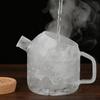 Large Capacity Transparent Glass Teapot Heat Resistant Kettle Office Tea Pot Creative Coffee Maker Household Juice Water Jug
