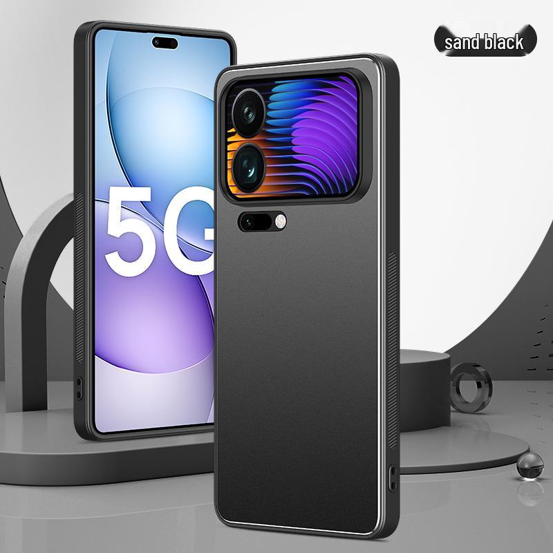 Защитный чехол-подставка Xiaomi 17 Pro/Pro Max с матовой поверхностью, полноформатная защита, противоударный дизайн для мужчин