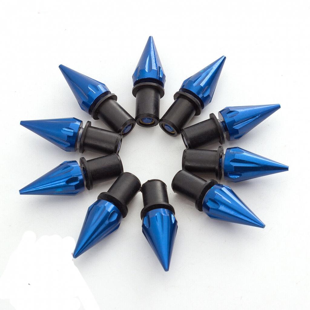 Универсальные/Красные Мотоциклетные Болты-Шипы Обтекатели Ветрового Стекла-Номерной Знак M5 5мм