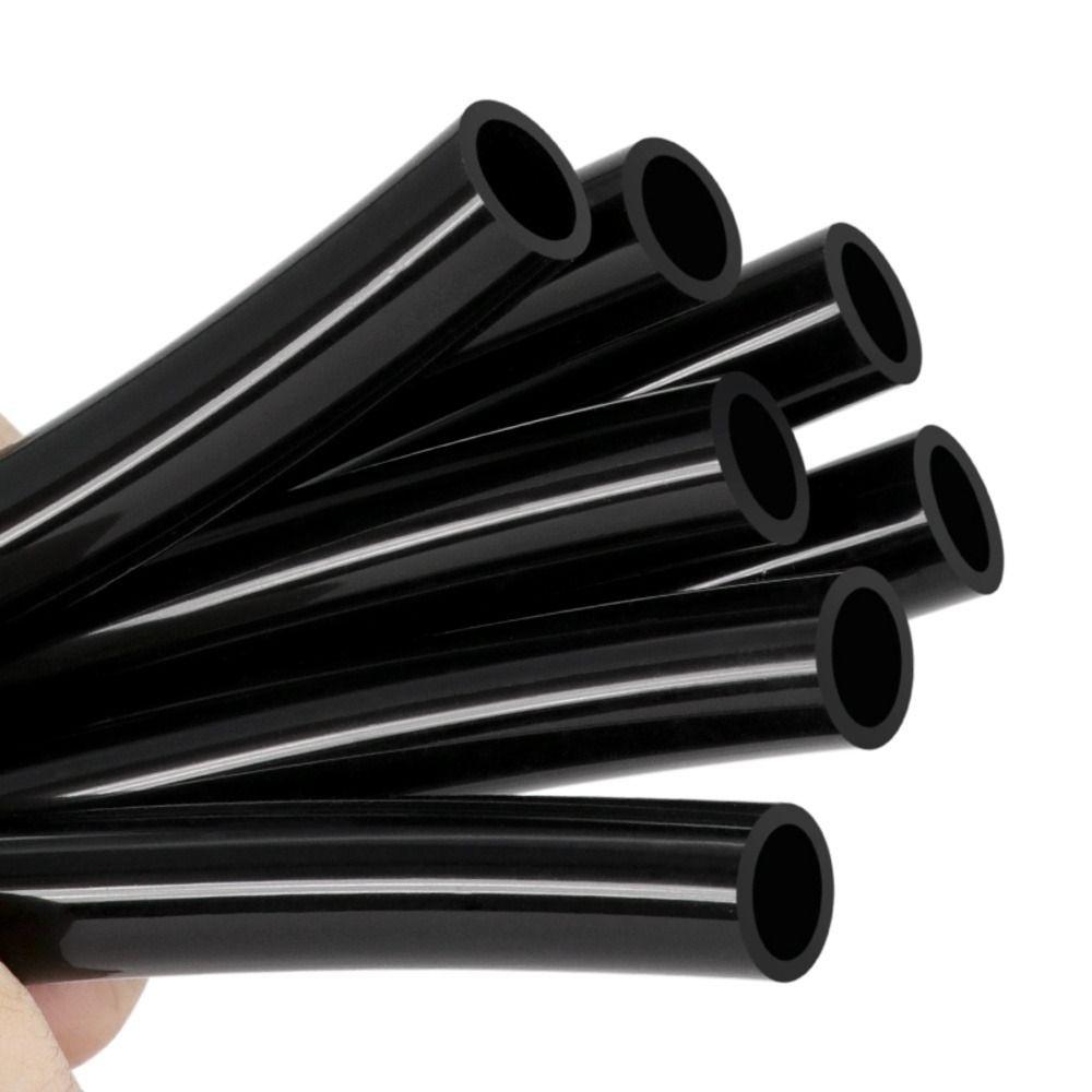 1Pcs Black Flexible Rubber Hose ID2-6mm Water Pipe Durable Soft Silicone Hose for Garden Water Pipe