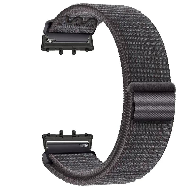 Спортивная нейлоновая петля для ремешка Samsung Galaxy Fit3 Аксессуары Дышащая Регулируемая Замена ремешка браслета для galaxy fit3band
