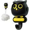 Key Holder Hooks Owl Blink Hook Free Punching Wall Clothes Hook Creative Storage Rack