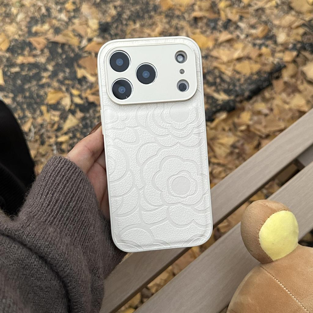 Роскошный чехол для телефона с текстурой кожи камелии для iPhone 17 Pro Max и 16, Осенне-Зимняя Коллекция