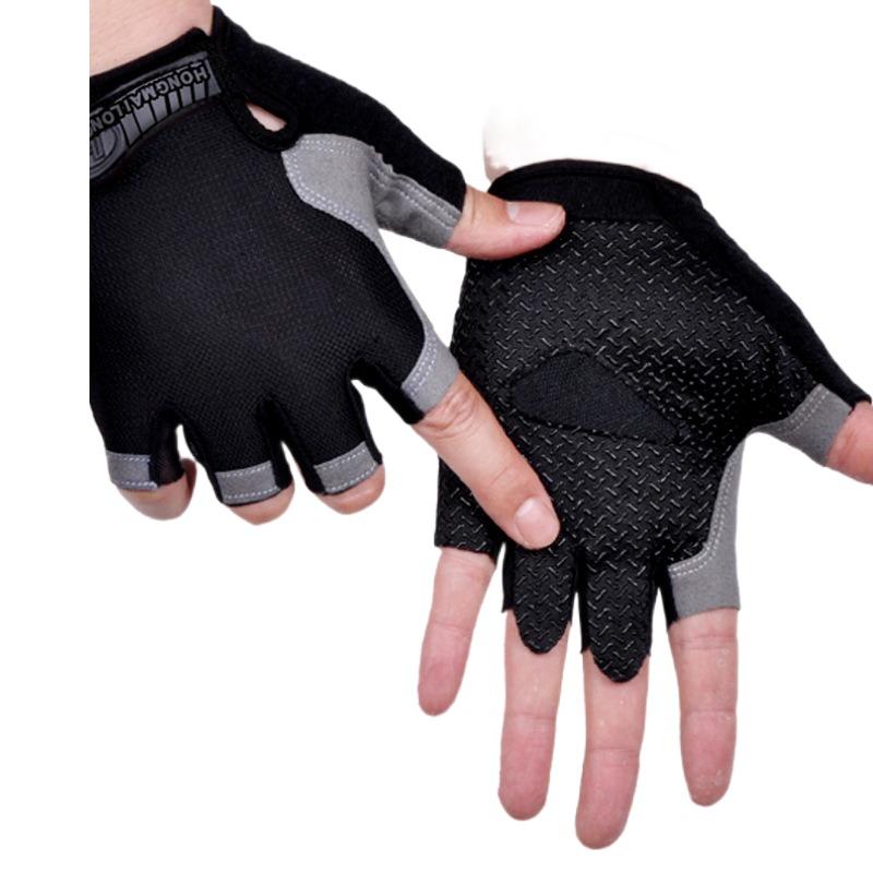 Fingerless Half Finger Gloves Breathable Bicycle Accessories Outdoor Sports