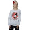 DC Comics Womens/Ladies Chibi Harley Quinn Badge Sweatshirt