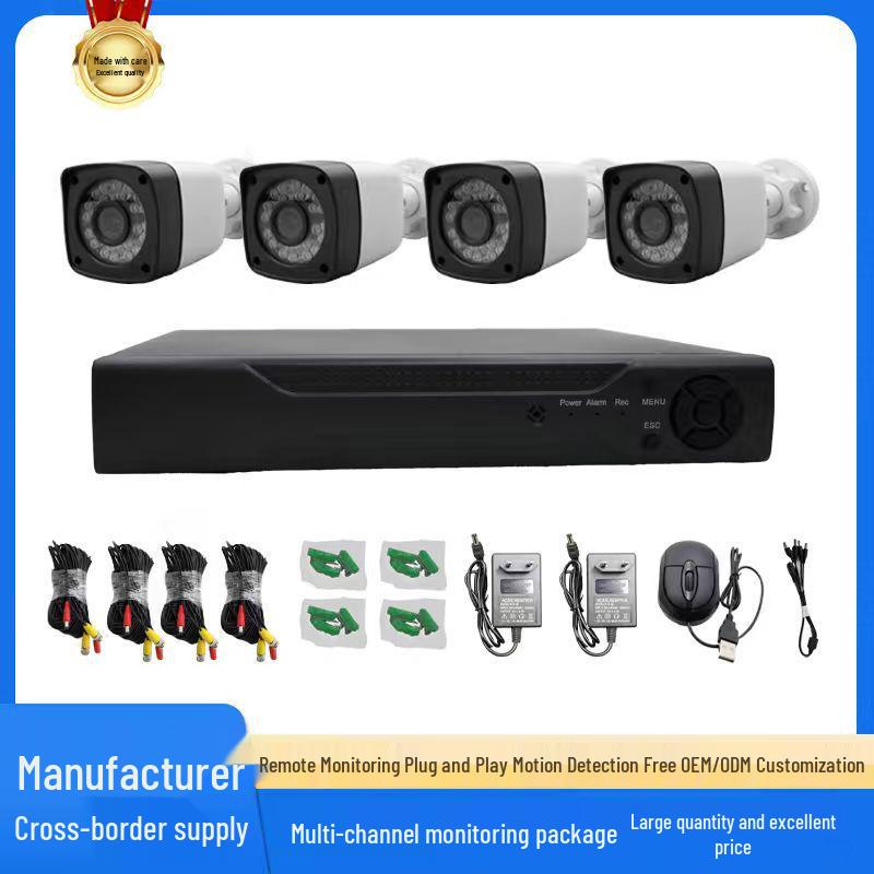 Smart Security High-Def CCTV Recorder Kit with 4/8 Channel Cameras