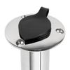 Stainless Steel Boat Fishing Rod Holder Round 15/30/90 Degree with PVC cover Marine Accessories Rod Holder With Cap And ert