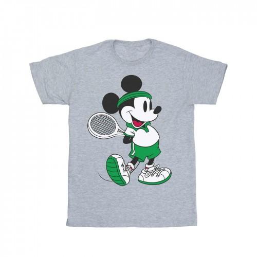 Disney Mens Mickey Mouse Tennis T-Shirt