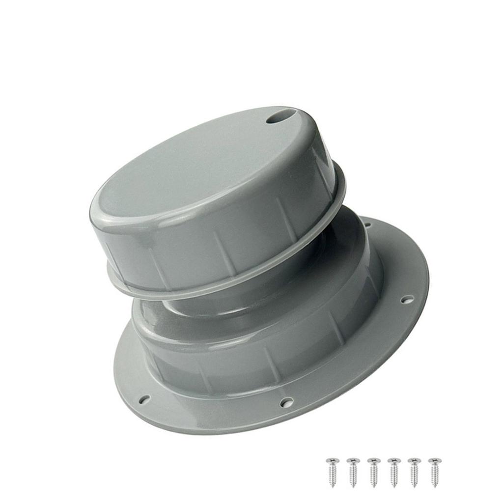 ABS Roof Vent Cover for Motorhomes Dusts Proof Ventilation Solution Universal Sewer Vent Caps with Easy Installation