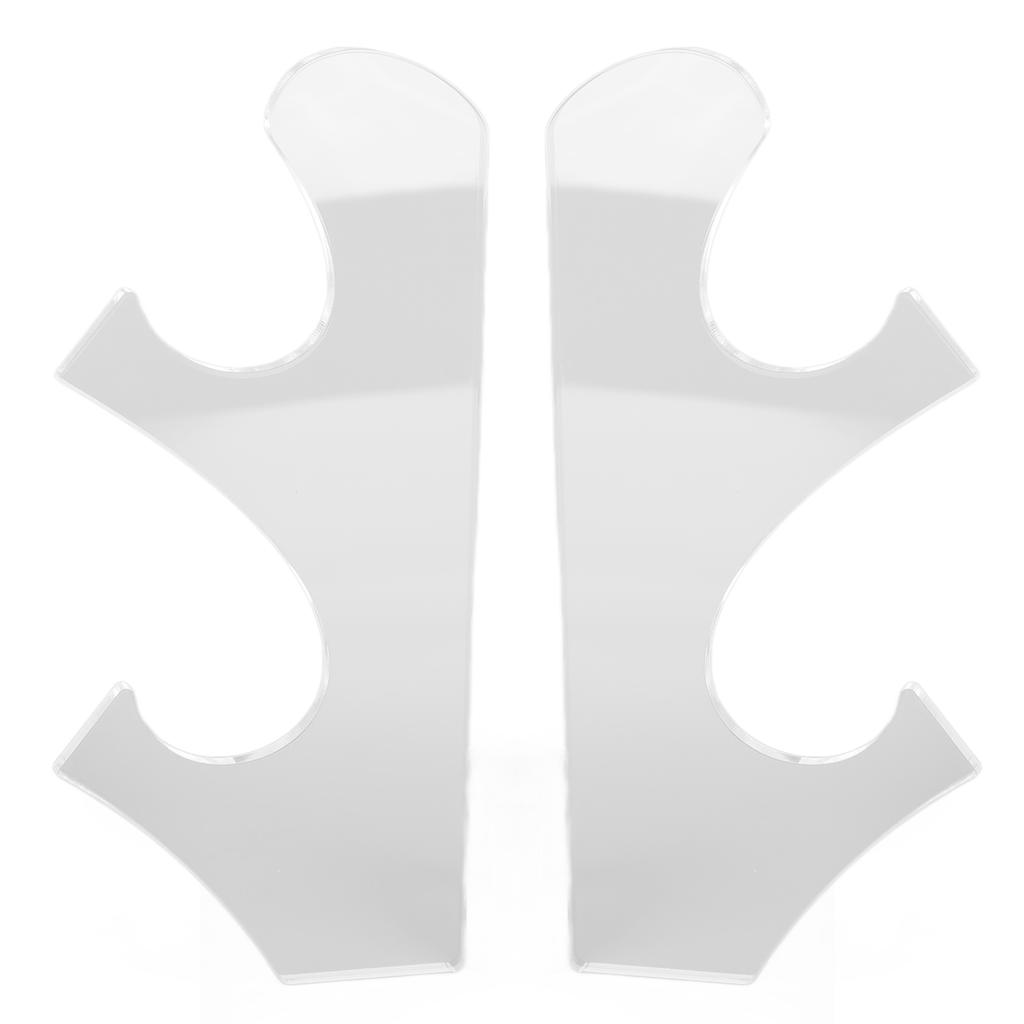 1 пара/набор многослойных винтажных подставок для мечей, стойка для меча из акрила, устойчивая к поломкам, прозрачная