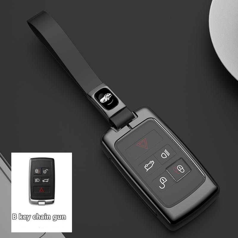 Car Zinc Alloy TPU Key Case Cover Holder For Land Rover Range Rover Discovery 5 Sport For JAGUAR XE XF XJ F PACE Accessories