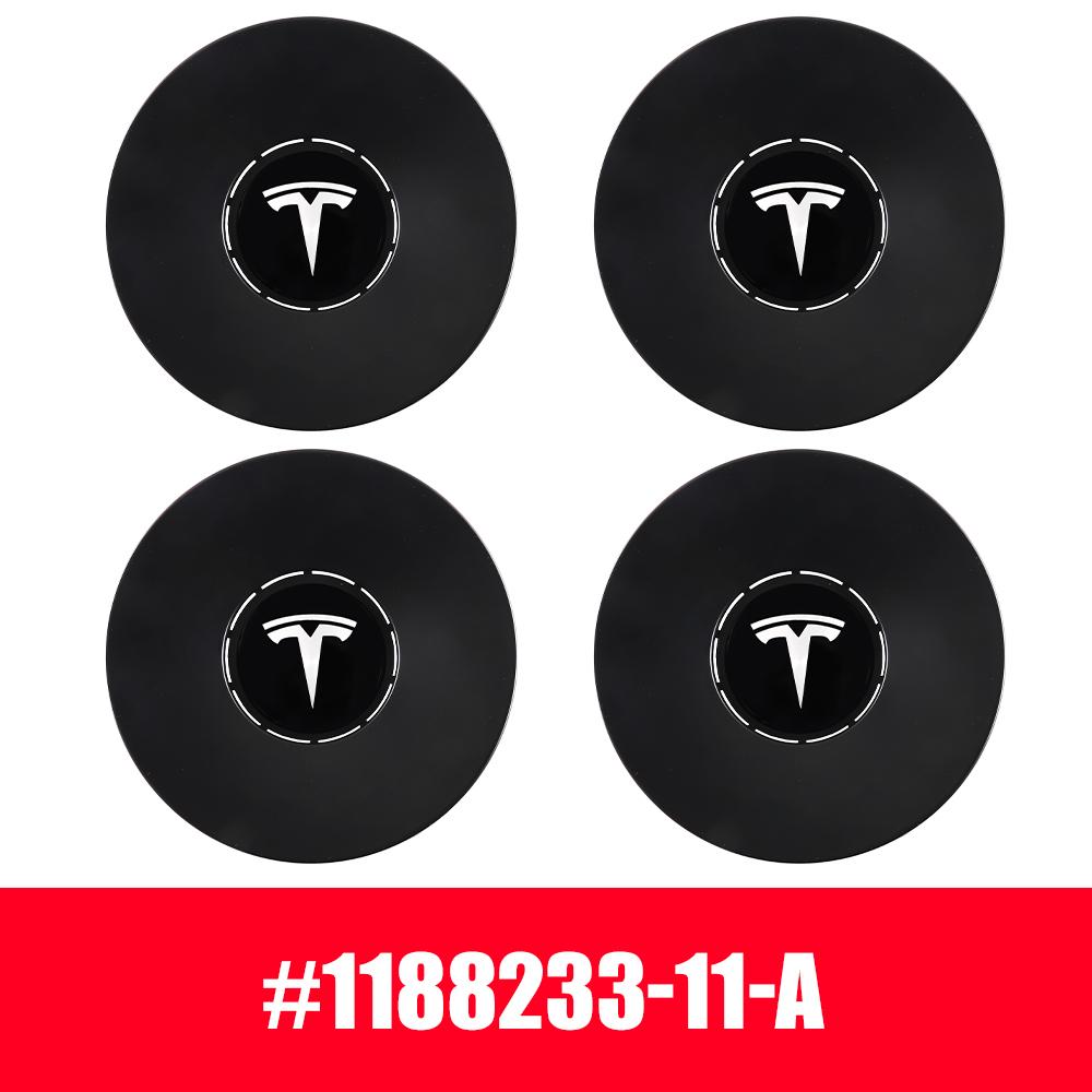 AAAIR1 4pcs 20 Inch Auto Styling For Tesla Model Y Car Wheel Center Hub Cap Badge Cover Tire Center Hubcaps Covers Decor Accessories