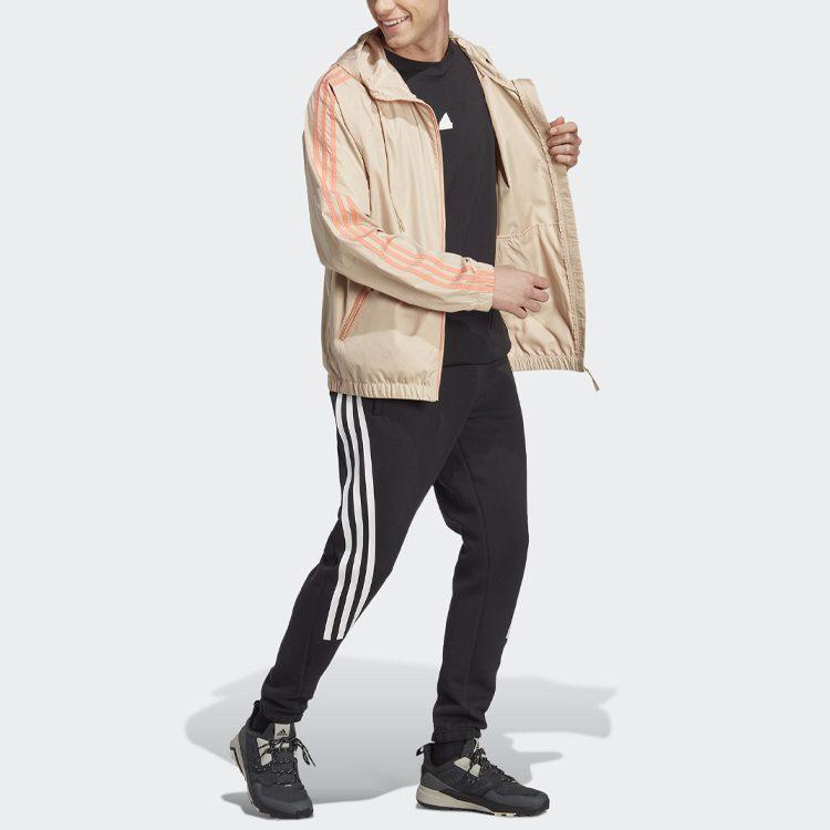 adidas Куртки Мужские Бежевые С капюшоном Умеренные Другие HM2267