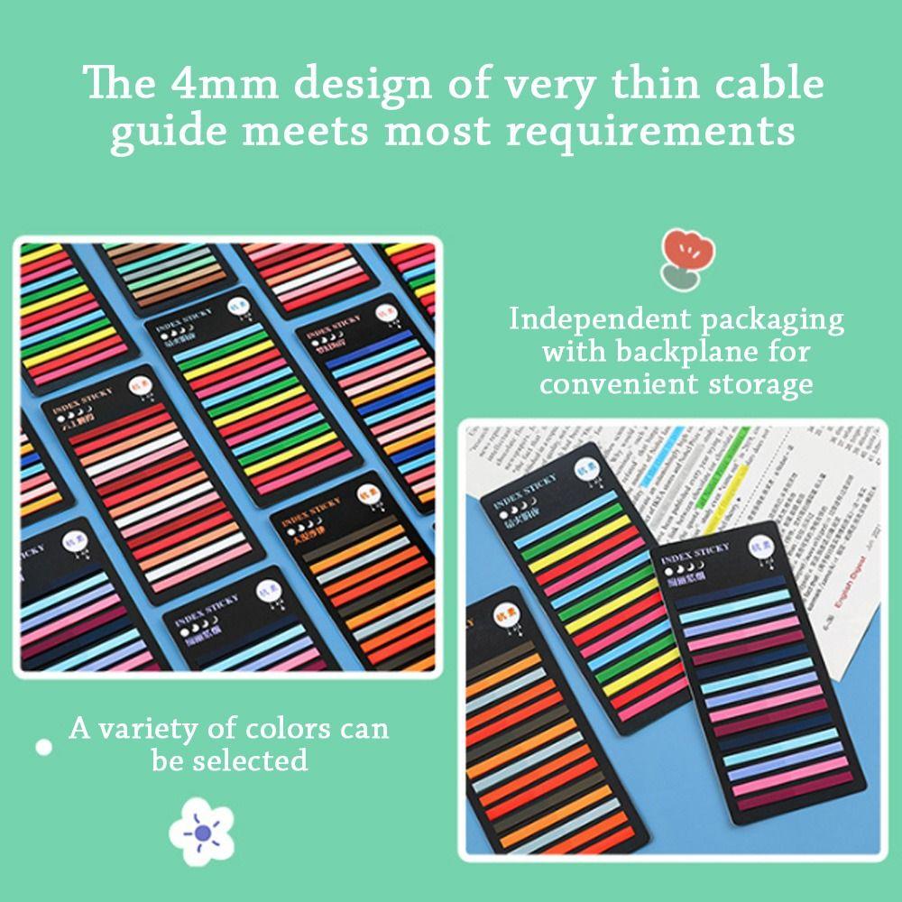 DIY закладка полоска для вкладок канцелярские принадлежности этикетка блокнот индексные флажки клейкие заметки наклейка
