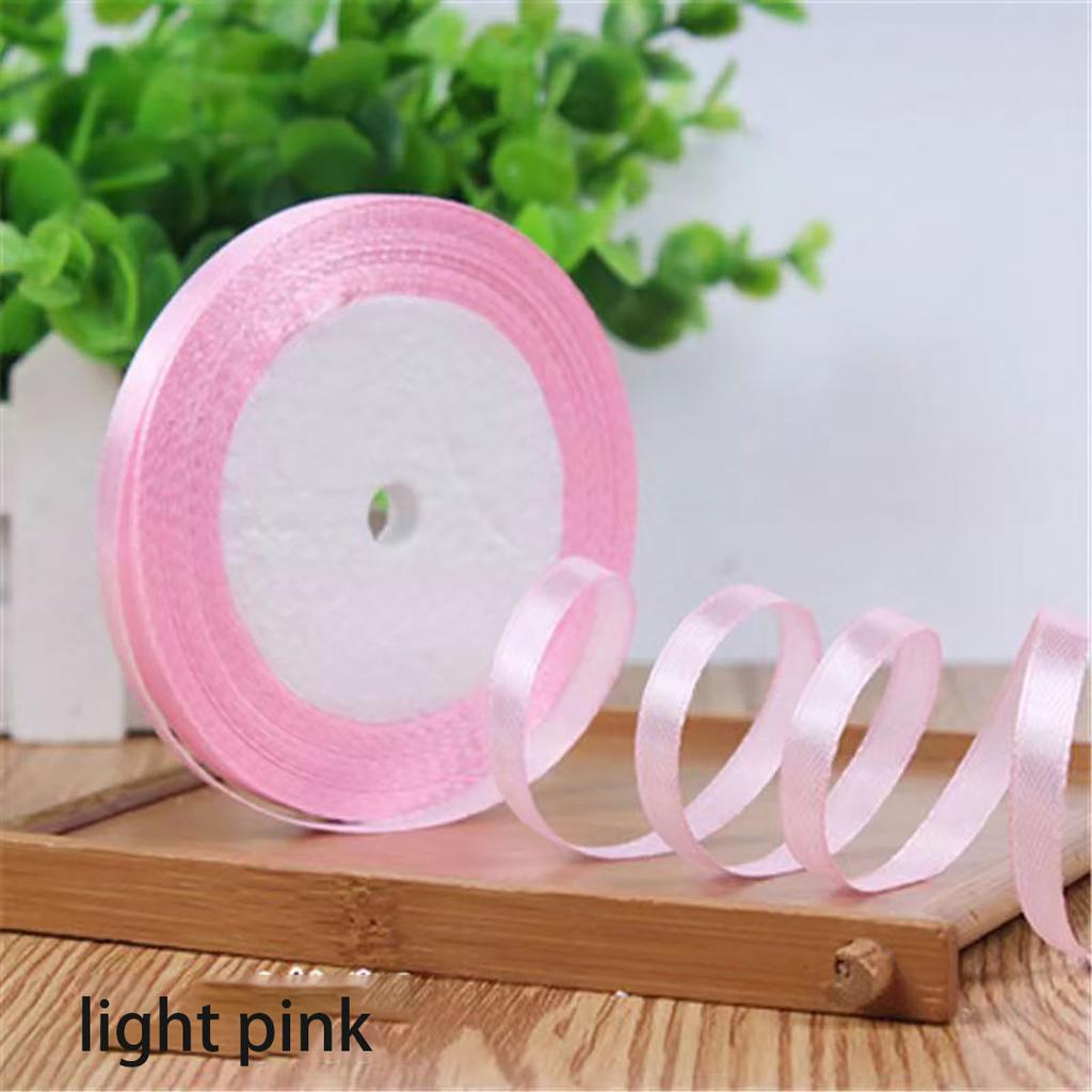 22 метра/рулон 6 мм шелковые атласные ленты для поделок бант ручной работы своими руками подарочная упаковка вечеринка свадьба декоративные