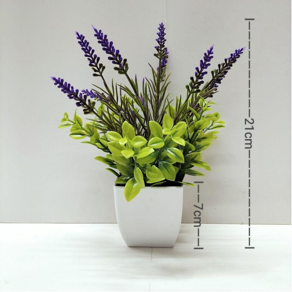 Fake Flower False Plant Pot Plastic Plant Bonsai Plants Mini Artificial Plant Bonsai Garden