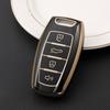 Золотой чехол для ключей из ТПУ с кантом для моделей Haval H2S, H4, H6, H8, H9, M6, F5, M6, X7 - Great Wall