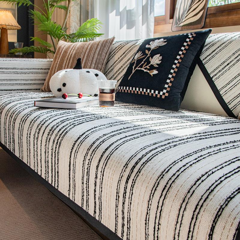 Новая подушка для дивана, универсальная для всех сезонов, нескользящее и грязеотталкивающее полотенце на подлокотник, высококачественный чехол на сиденье из шенилла