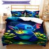 3pcs Stitch Bedding Set Duvet Cover Closure Includes 1 Duvet Cover & 2 Pillowcases, Soft and Comfortable for All Seasons.