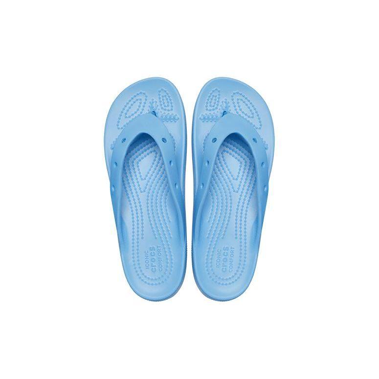 Crocs Классические облачные EVA шлепанцы Женские сандалии Кислотно-голубой 207714-4TB