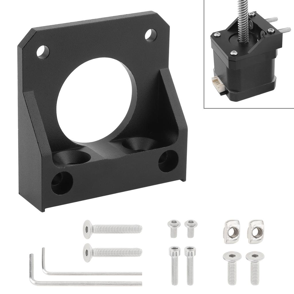 Nema 17 Aluminum Z Axis Stepper Motor Bracket 42mm Fixed Mount Heavy Duty 3D Printer Upgrade Professional Grade