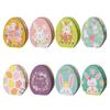 Easter Cartoon Pattern Biscuit Chocolate Storage Ornament Gift Box Home Party Multiple Styles Decorative Party Supplies