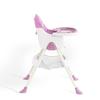 K IKIDO Chaise haute pour bébé, chaise pour repas bébé, évolutive pliable et ajustable, ,De 6 mois à 3 ans(15KG)- Rose