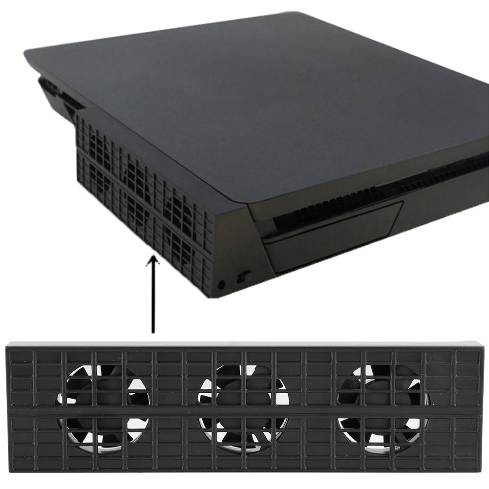 Кулер для PS4 Slim Охлаждающий вентилятор для PS4 Slim Вытяжной кулер Охладитель Интеллектуальный контроль температуры Охлаждающий вентилятор для PS4 Slim