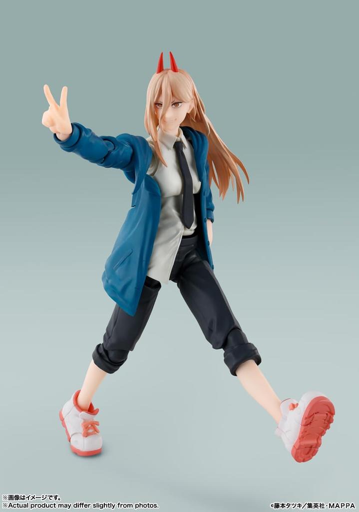 TAMASHII NATIONS Chainsaw Man Power 145 мм окрашенная подвижная фигурка SHFiguarts приблизительная. ПВХ и АБС