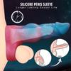 Penis Sleeve Extender - Extra Large Thickening Hollow Design, Liquid Silicone for Enhanced Pleasure & Confidence