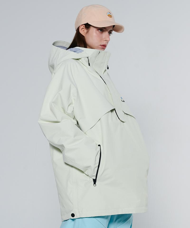 Верхняя одежда для кук [Кукла X Dumdidum] 2425 Анорак Spica Boardwear Цвет: Слоновая кость Унисекс