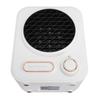 Portable Electric Space Heater PP 1000W Rapid Heating Overheat Protection Portable Heater Fan for