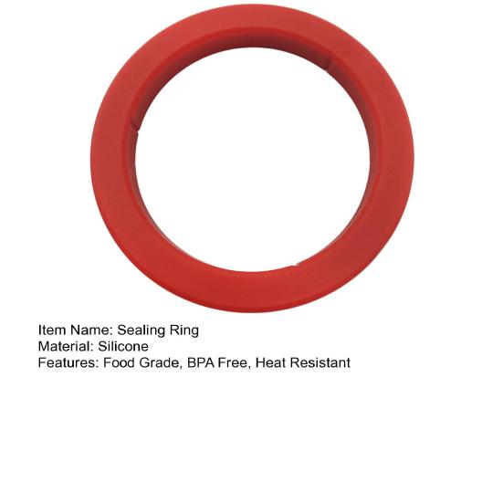 8mm Grouphead Silicone Gasket Food Grade BPA Free Heat Resistant Flexible Seal Ring Replacement Accessories for E61 Grouphead Espresso Machine