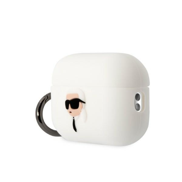 Etui do AirPods Pro 2 Karl Lagerfeld Karl Head 3D Białe