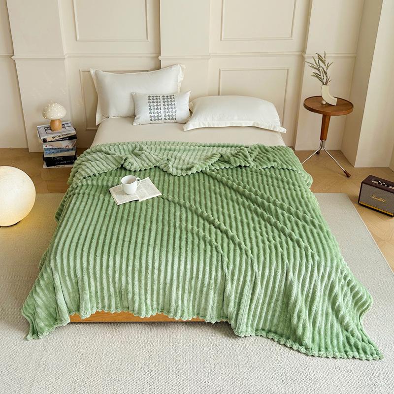 G5Z Плюшевое одеяло-мешок с завязками Кролик: Плотное, универсальное, теплое одеяло для сна и двойное одеяло.