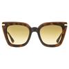Women S Square SunGlaSSeS Ciara G S Ocyha Havana Gold 52mm Ocyha