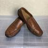 Vamp Shoes Size 26.026.5 Brown Leather Slip-On Vintage(USED)