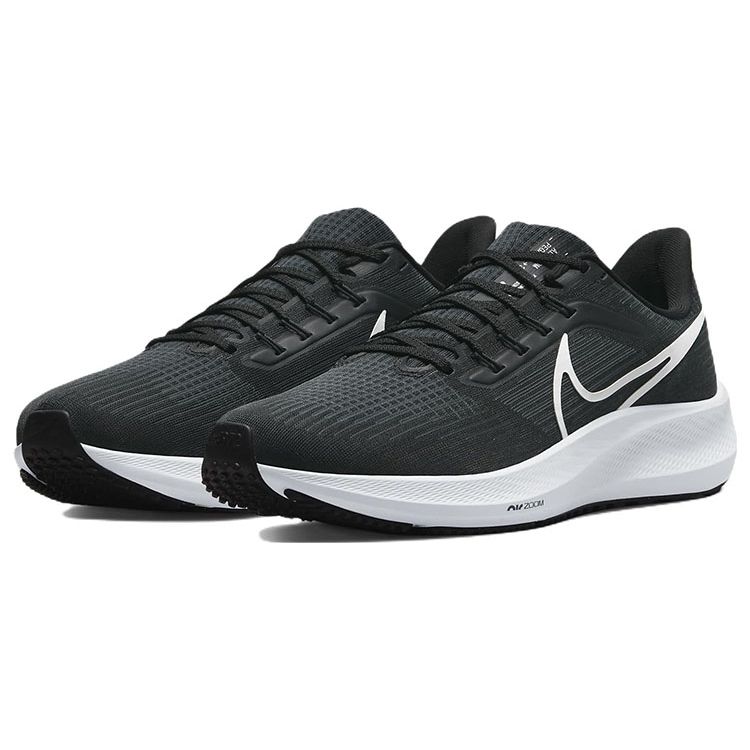 Nike Мужские кроссовки Nike Air Zoom Pegasus 39 Черный Темно-дымчато-серый Мужские кроссовки Белый DH4071-001