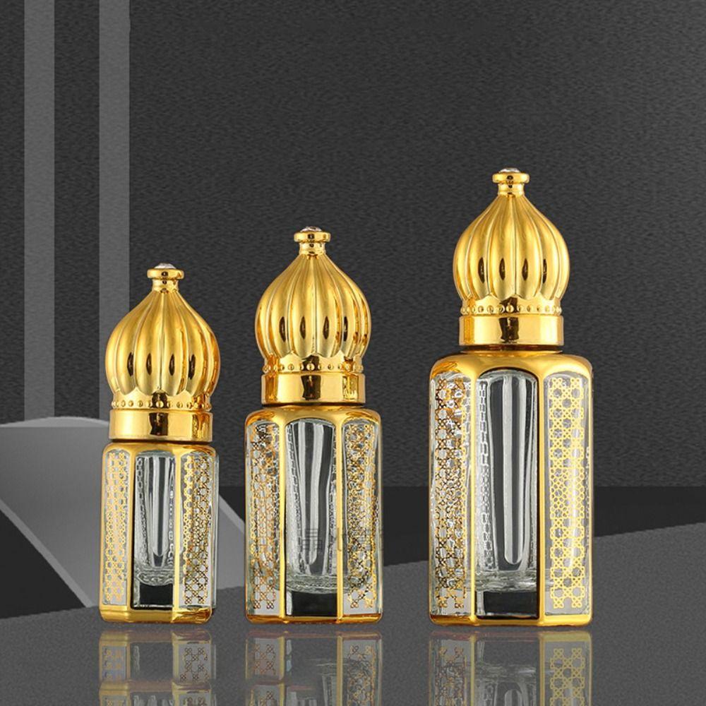 Transparent Empty Essential Oil Bottles Refillable Bottles Perfume Bottles Dropper Bottles