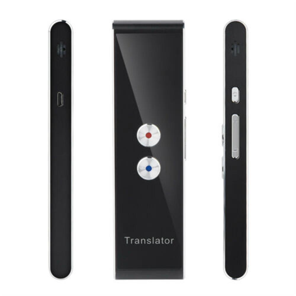 Портативный многоязычный голосовой переводчик T8 + Plus AI-переводчик в режиме реального времени, мгновенный двусторонний переводчик на 40 языков