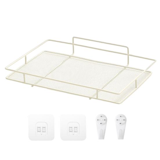 Полка-органайзер для маршрутизатора, настенная полая полая стойка без сверления, прочная несущая стойка для хранения товаров для дома