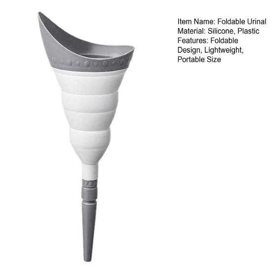 Складное женское устройство для мочеиспускания для улицы, путешествий, кемпинга, пеших прогулок, экстренного мочеиспускания, воронка-ракушка для веселья, портативный многоразовый женский стакан для мочеиспускания, писсуар для стояния
