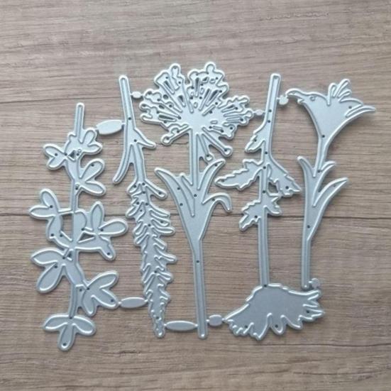 Цветочный лист металлический трафарет DIY скрапбук бумажные карты фото декор трафарет