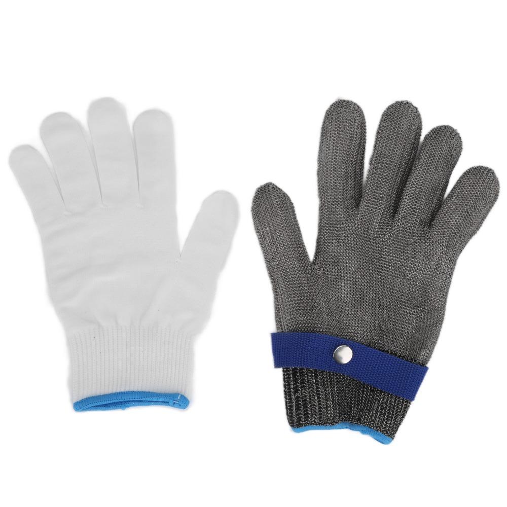 316 Stainless Steel Work Gloves Anti‑Cutting Gloves  for Butcher Meat Cutting