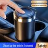 High-End Multifunctional Car Ashtray with Metal Liner