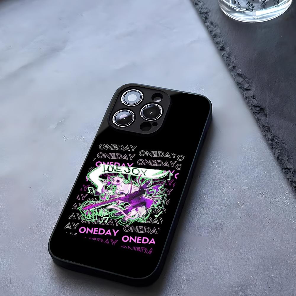 Мультяшный Чехол для Телефона Lovejoy Band Закаленное Стекло Для IPhone 17 13 14 16 12 15 11 Pro Max Plus Mini X XR SE2020 Coque