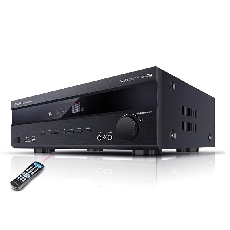 SANSUI 5.1-канальный домашний кинотеатр AV-усилитель CN-вилка (адаптер в комплекте)