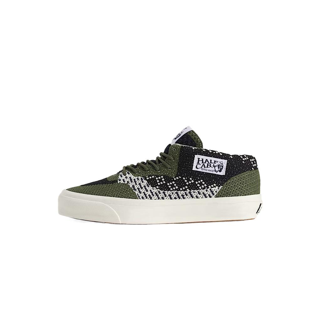 Vans Кеды унисекс Half Cab 33 Engineered Knit цвета сосновый лес зеленый VN000EFMEN6